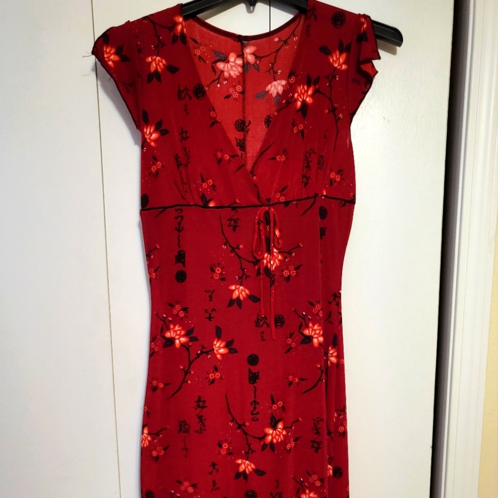 🌸 3 for $15🌸 Unbranded Asian Inspired Midi Dress